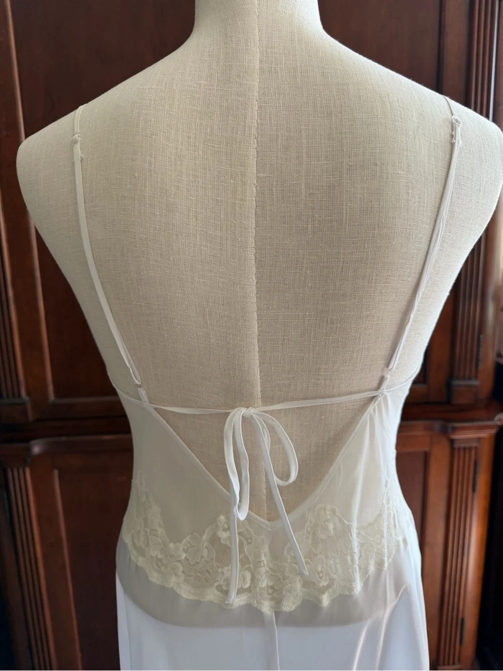 Frederick's of Hollywood Long Nightgown and Robe Bridal Set